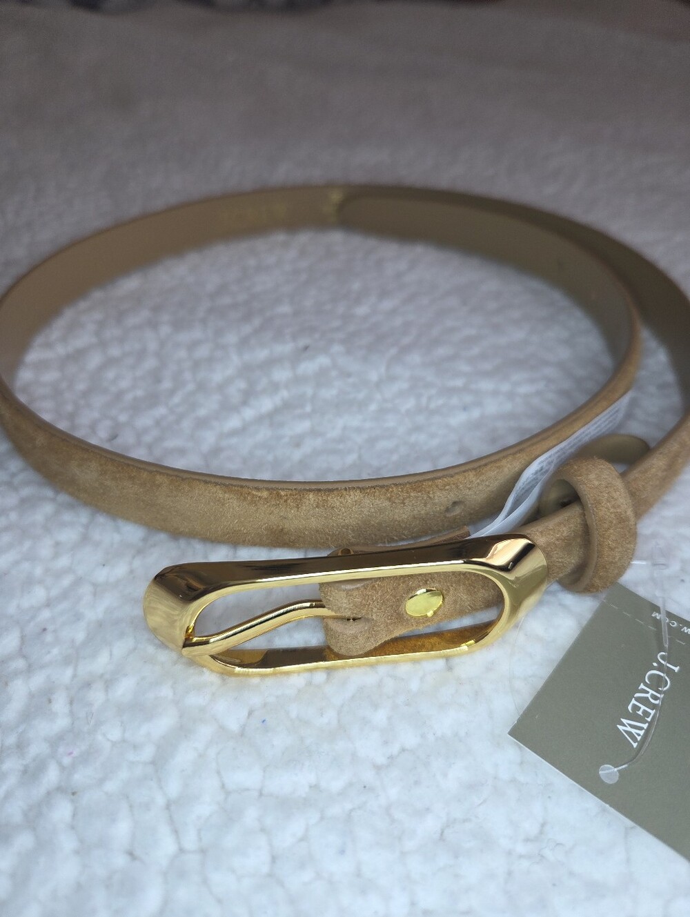 JCrew Oval Buckle Skinny Belt XS - Picture 2 of 6